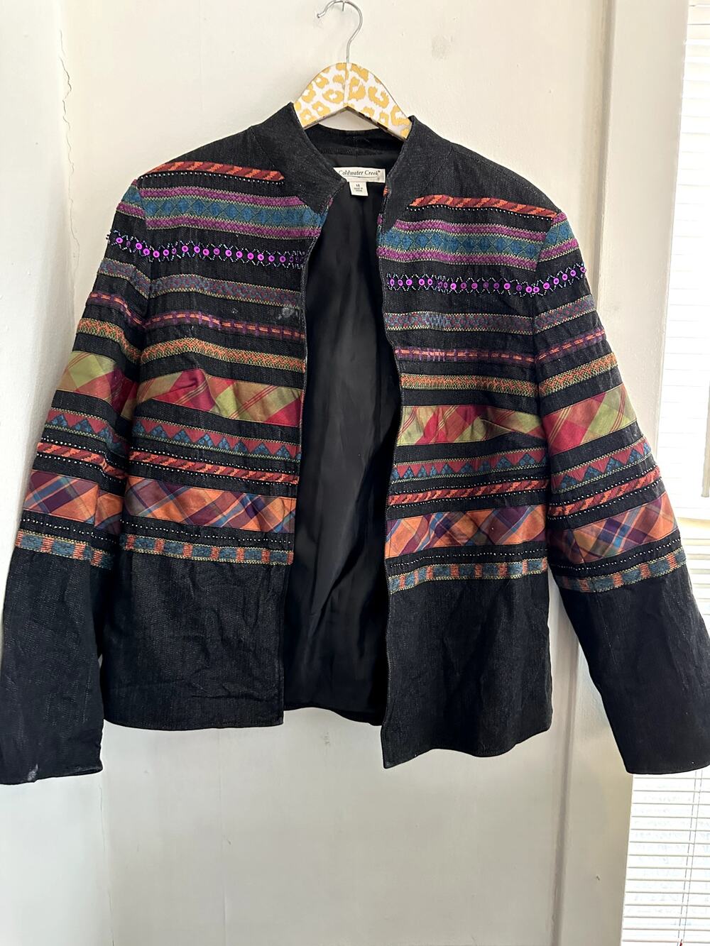 Coldwater Creek Women's Open Front Jacket | Size 14